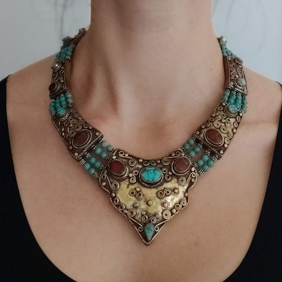 Hand-Crafted Tibetan Necklace - Picture 5 of 5